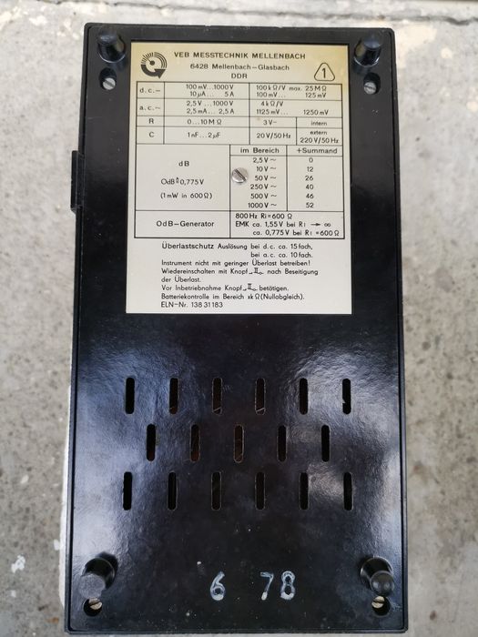 Multimetru de Laborator UNI 10(RDG) Perfect Funcțional