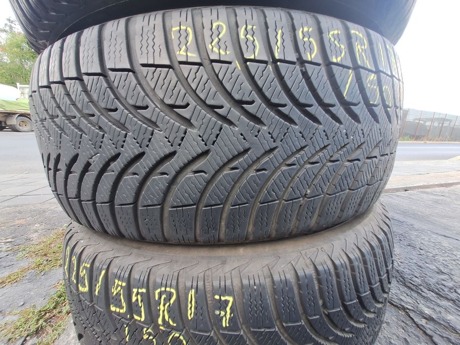 4 anvelope iarna 225/55r17 Michelin Montaj Gratuit