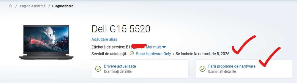 Laptop Gaming Dell G15 Nvidia RTX 3050