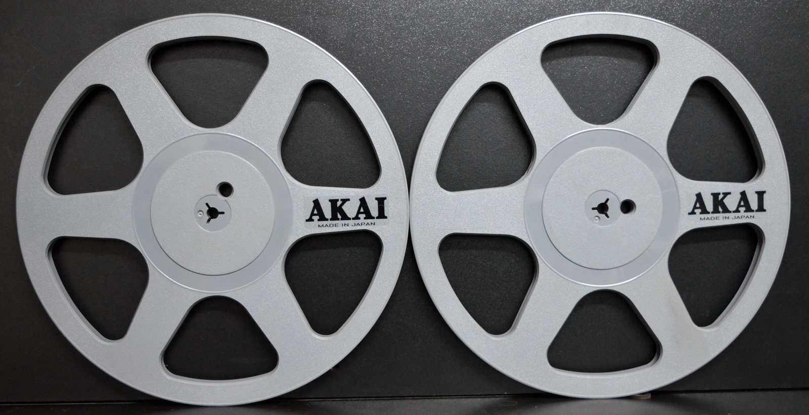 vand set rola Plastic AKAI-Sony prindere Trident 26,5cm pt.magnetofon