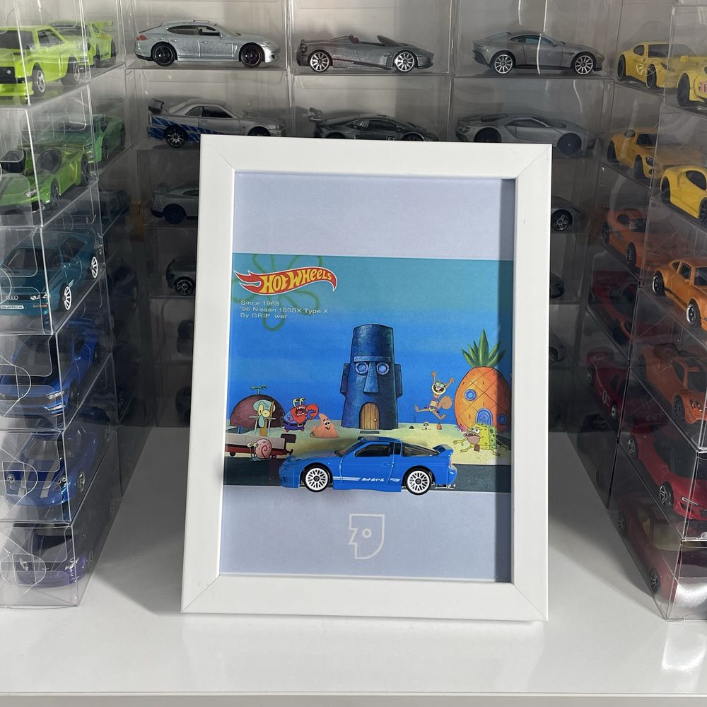 Hot Wheels декоративна рамка