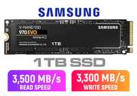 1TB Samsung 970 EVO M.2 2280 PCIe 3.0 NVMe SSD на 1 ден 3500/3300 MBps