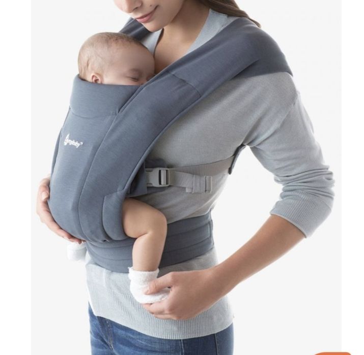 Ергономична раница Ergobaby - Embrace, Oxford Blue