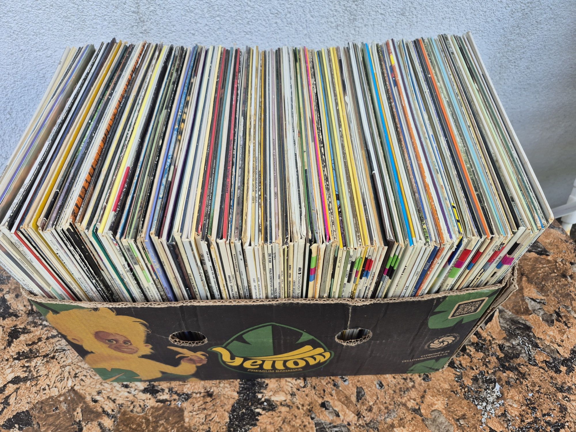 Vând lot 150LP Discuri Vinil cu muzică clasică pentru pick up