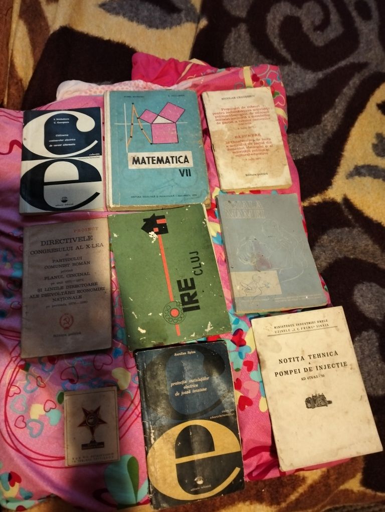 Vând lot de cărți vechi 1950-1970
