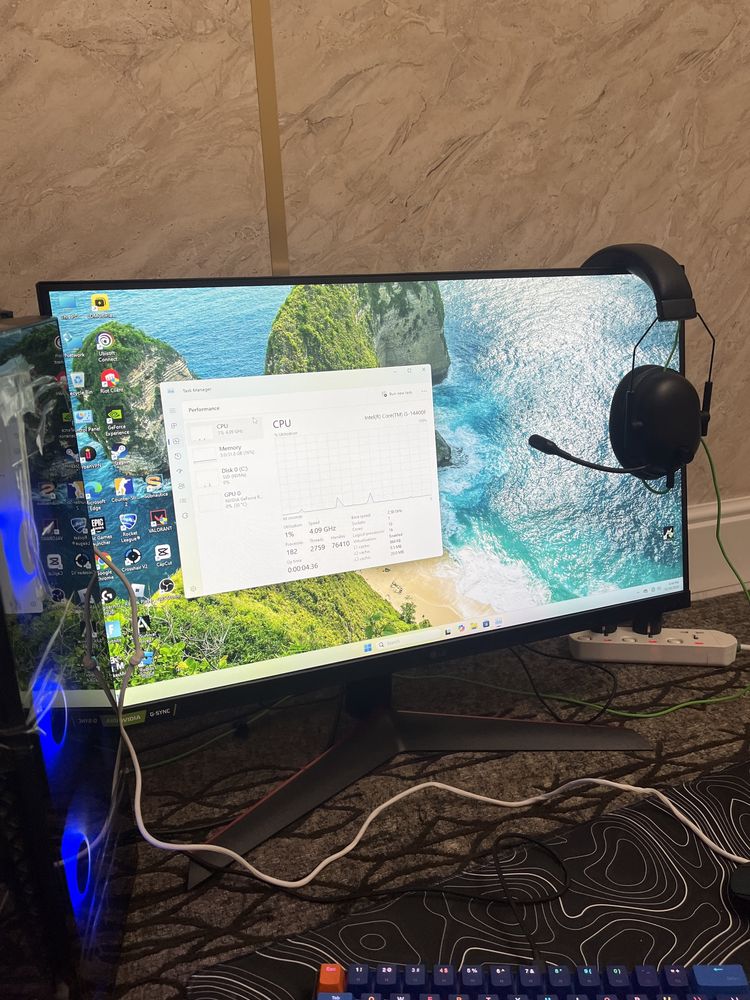 Пк 4070 super c monitor