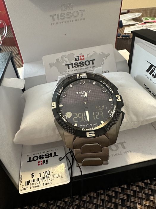 Tissot T Touch Expert Solar full titanium