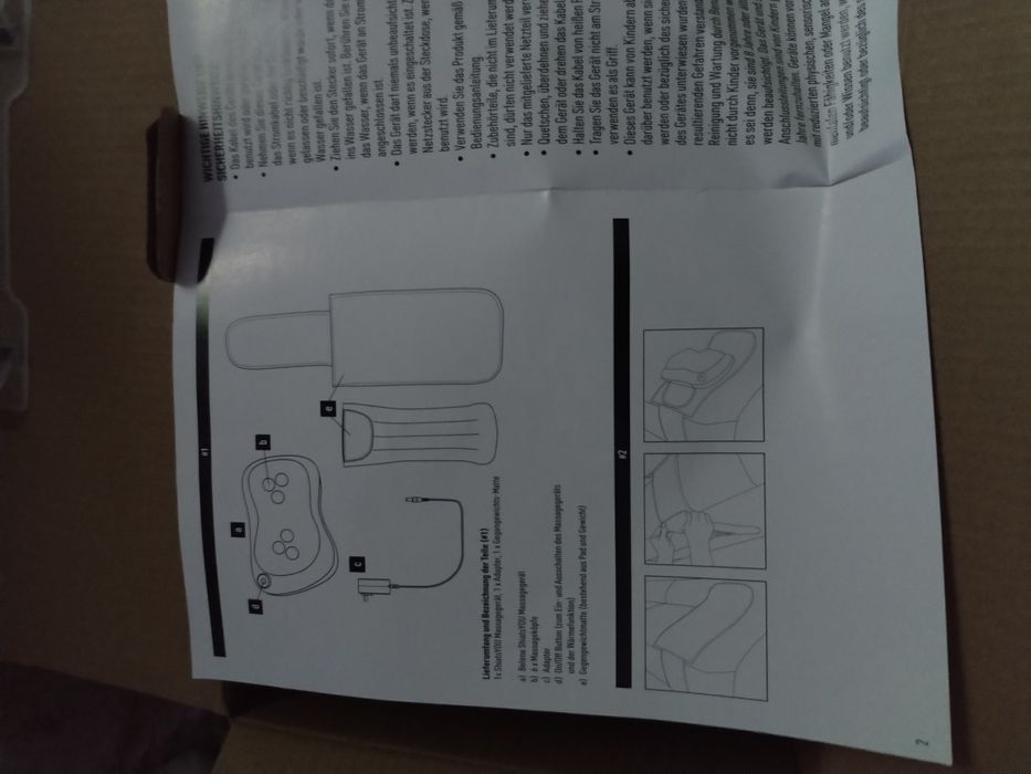 Perna de masaj pt gat