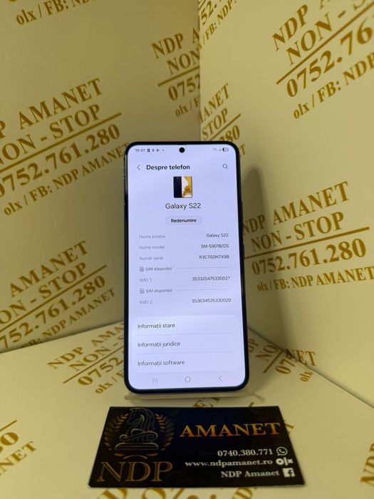 NDP Amanet Braila Samsung S22( 42762)