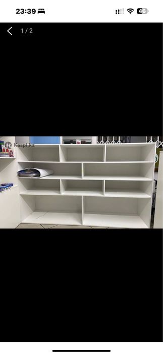 Стеллаж белый. Лдсп