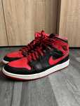 Nike Air Jordan 1 Mid Alternate- Negru Roșu