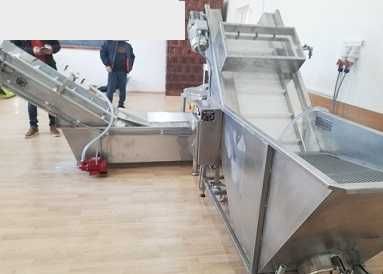 Linie deshidratare mere ,alte fructe si legume-Productie chips cartofi