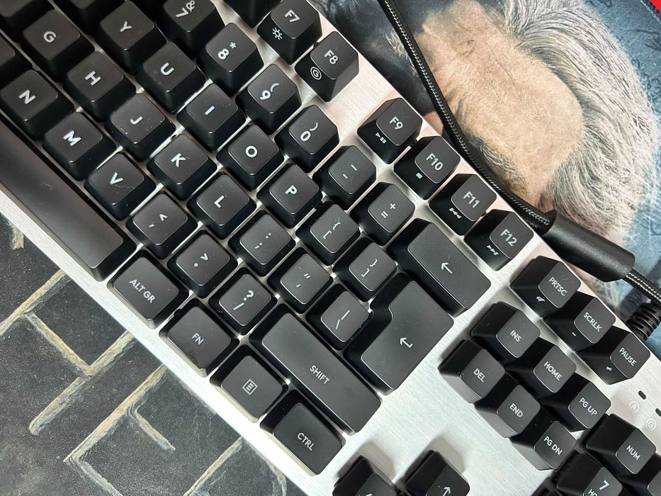 Tastatura mecanica gaming Logitech G413 Backlit, silver