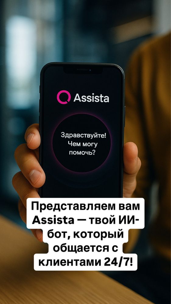 ИИ-бот для вашего бизнеса, Меньше рутины — больше клиентов