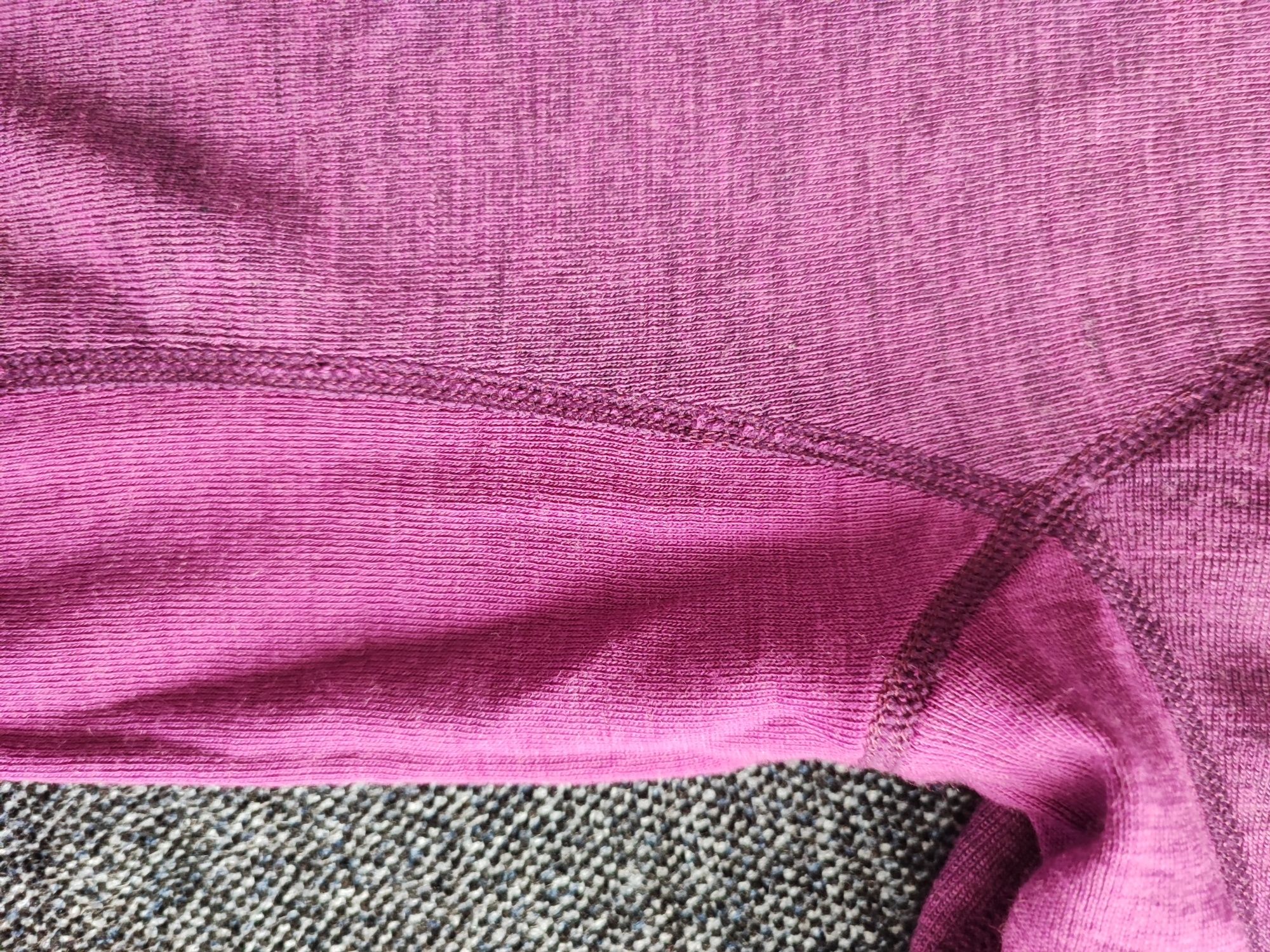 Мерино, блузка 8г., цвят патладжан
