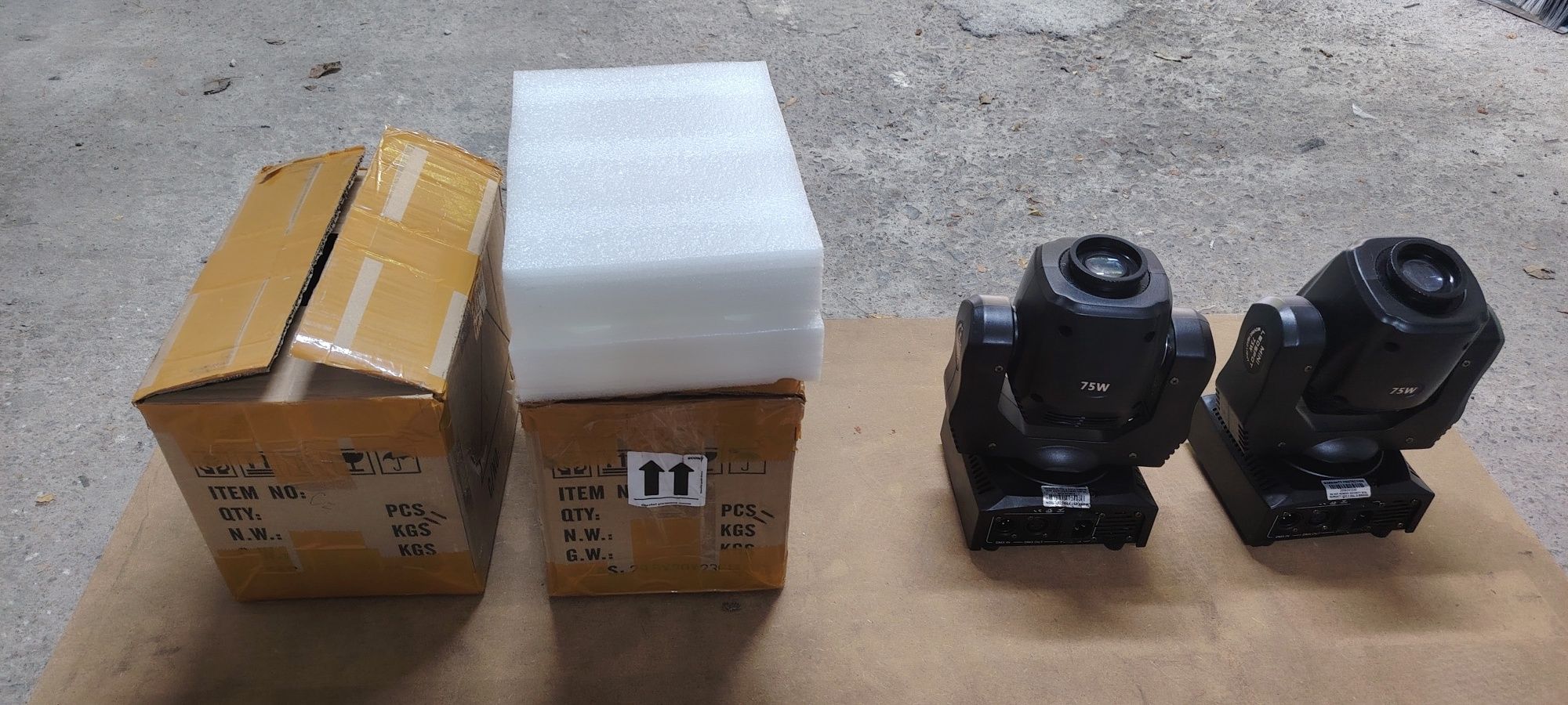 Mini muvig head glavi 75w.Дискотечни глави 75w.