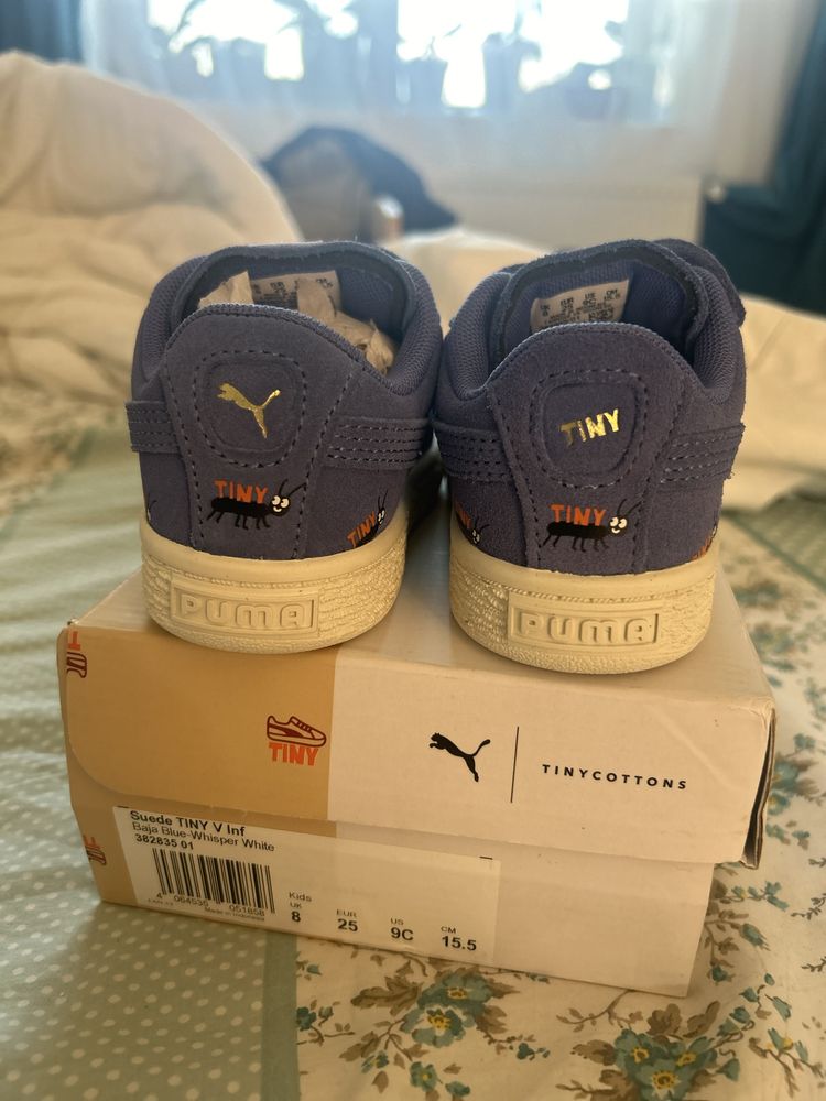 Adidasi usori Puma suede tiny v inf