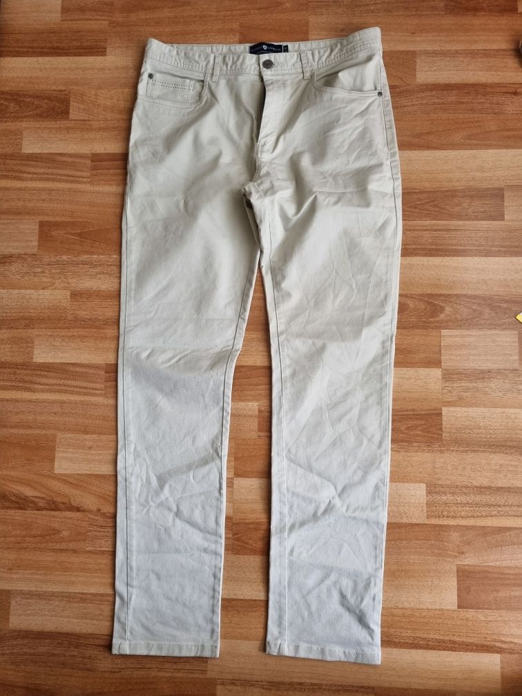 Pantaloni Alvaro Moreno, Lux Italia Pic Pic Blanco - W34 (Fit 33)