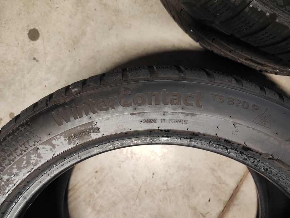 2бр. зимни гуми 245/45/18 Continental