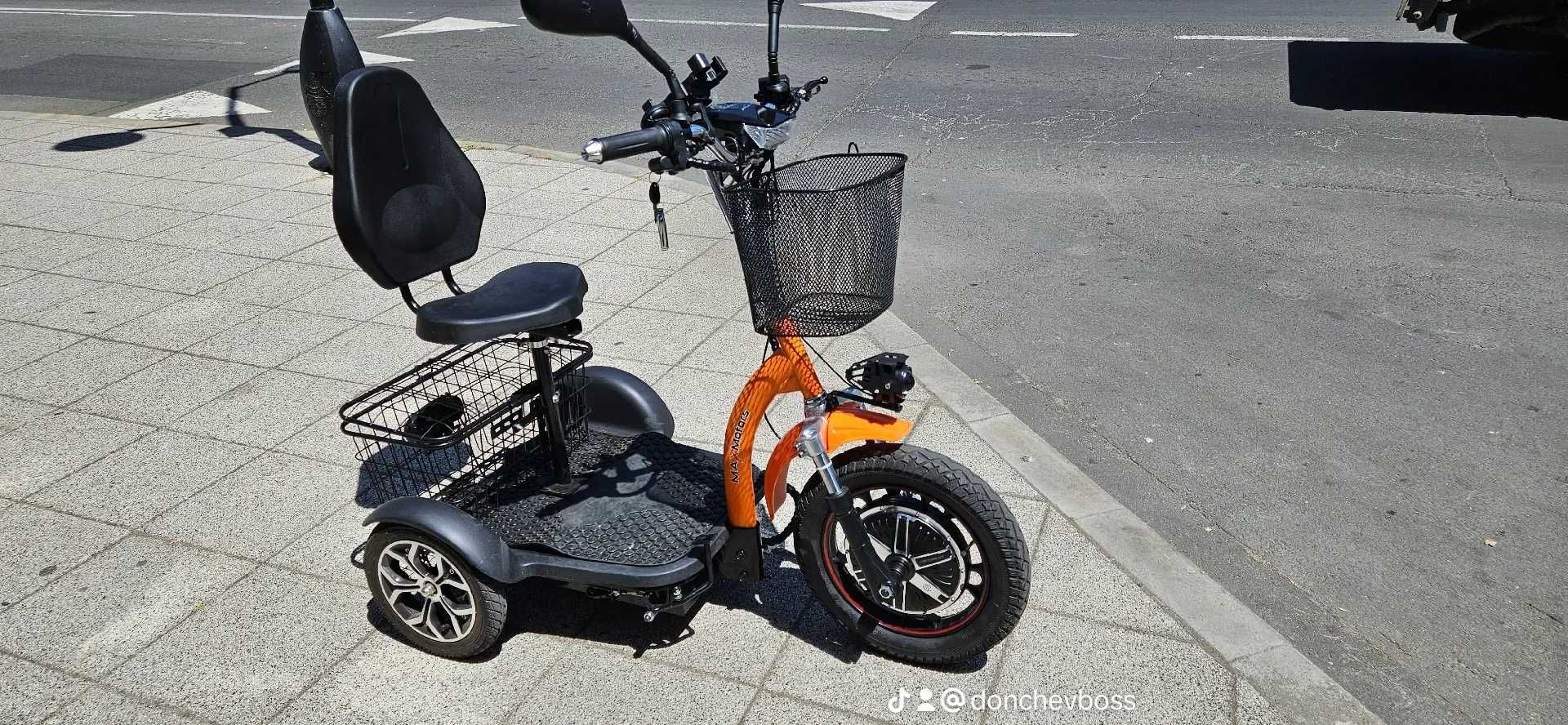 продавам нова електрическа триколка