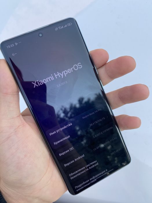 Xiaomi note 14 pro на гаранти
