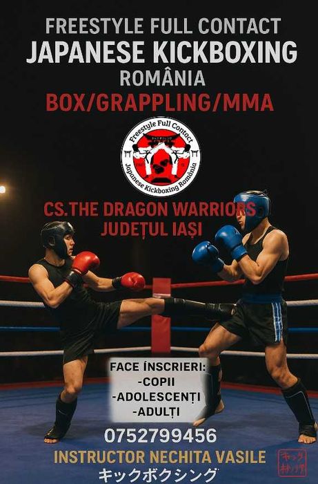 Club Sportiv Face Înscrieri Arte Marțiale(Kickboxing,Karate,Krav Maga)
