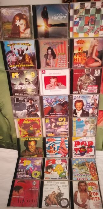 CD Muzică străină 195 bucăți