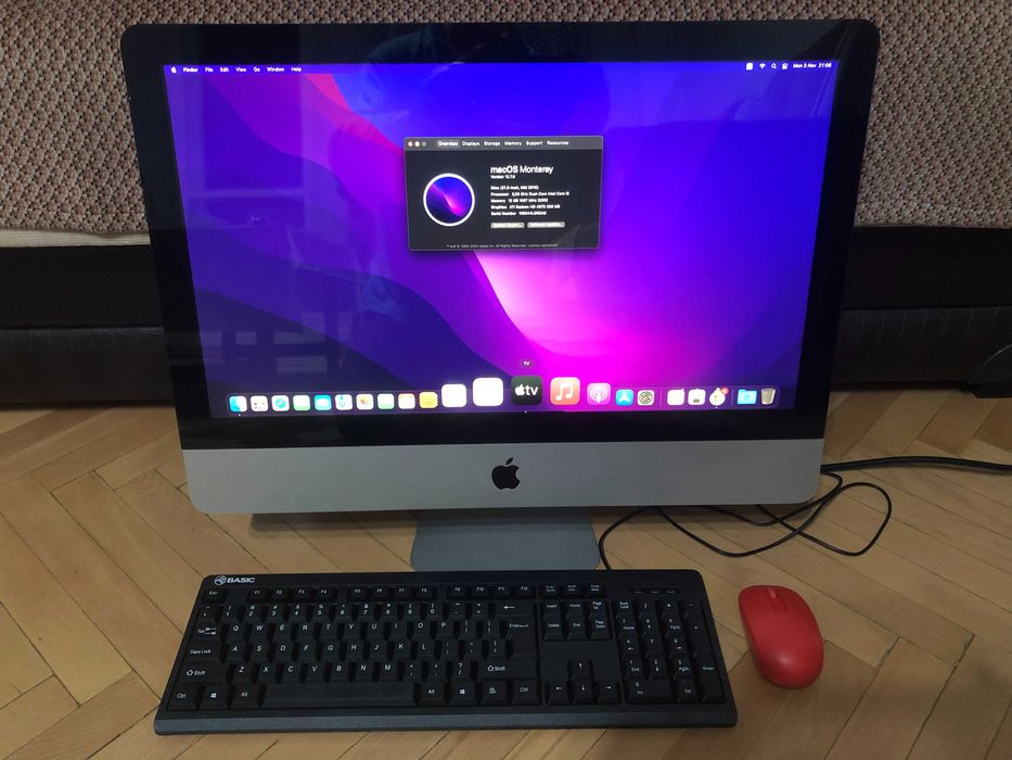 iMac 21,5-inch, Mid 2010, i3 3,06 GHz, 12 GB, ssd 128 GB, IMPECABIL