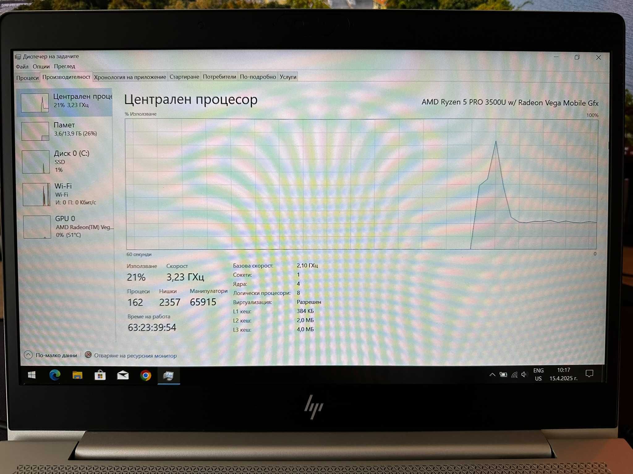Лаптоп HP EliteBook 745 G6