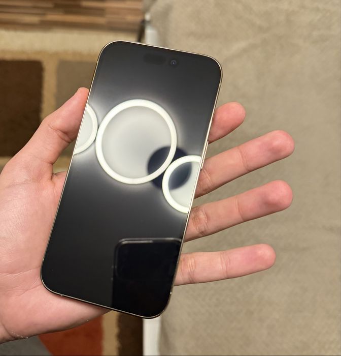 Iphone 14 pro, gold, 86%