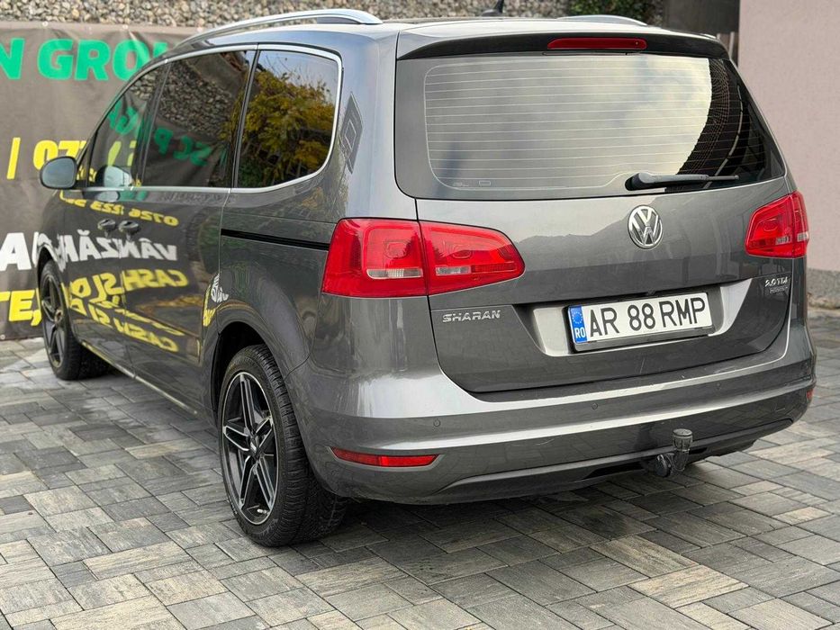 Sharan 4x4 2l diesel 229K KM Carlig tractare 7 locuri Recent Inscris