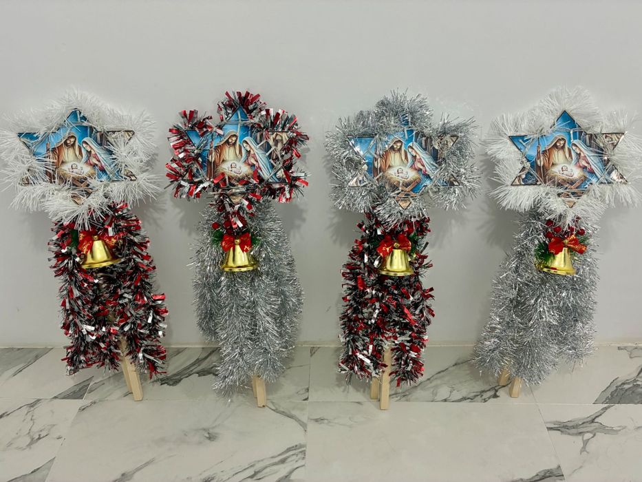 Stea pentru Colindat cu instalație led