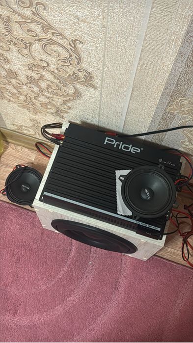 Продам автозвук сабвуфер усилтели