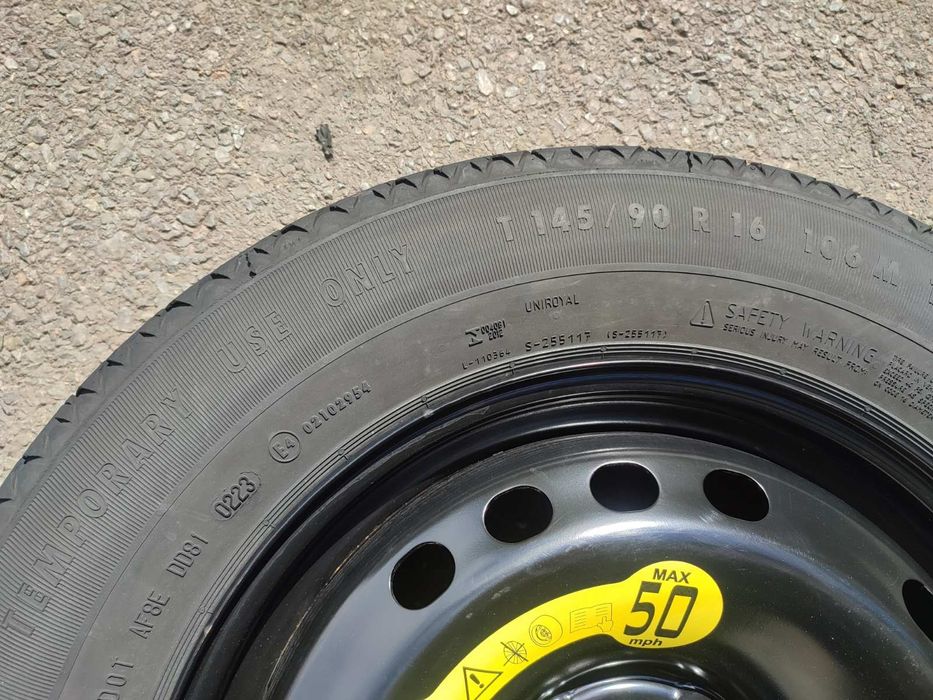 16" оригинална патерица за Fiat 500X.