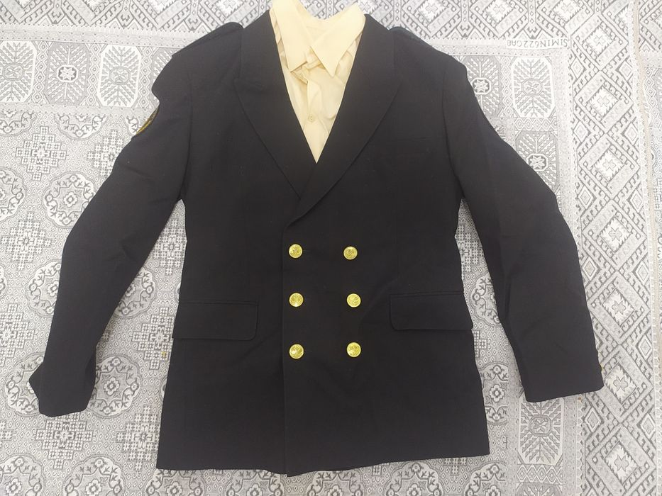 Повседневная форма морская китель брюки бушлат (куртка) рубашка