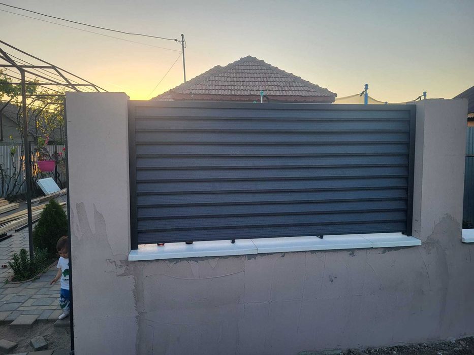 PORTI Jaluzele gard lamele tip Z, sipca grosime 0.5 0.6 produse TOP