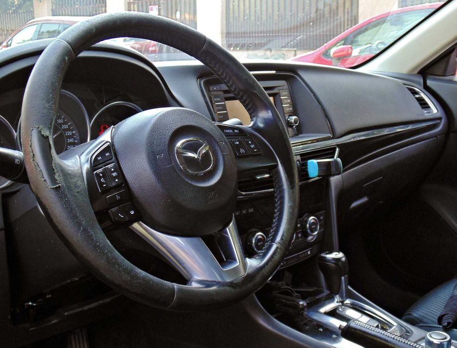 Imbracare volan in piele naturala Nappa