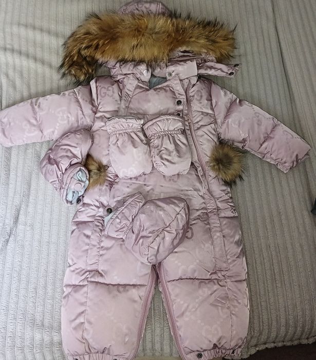 Зимний комбинезон 6-18 месяцев