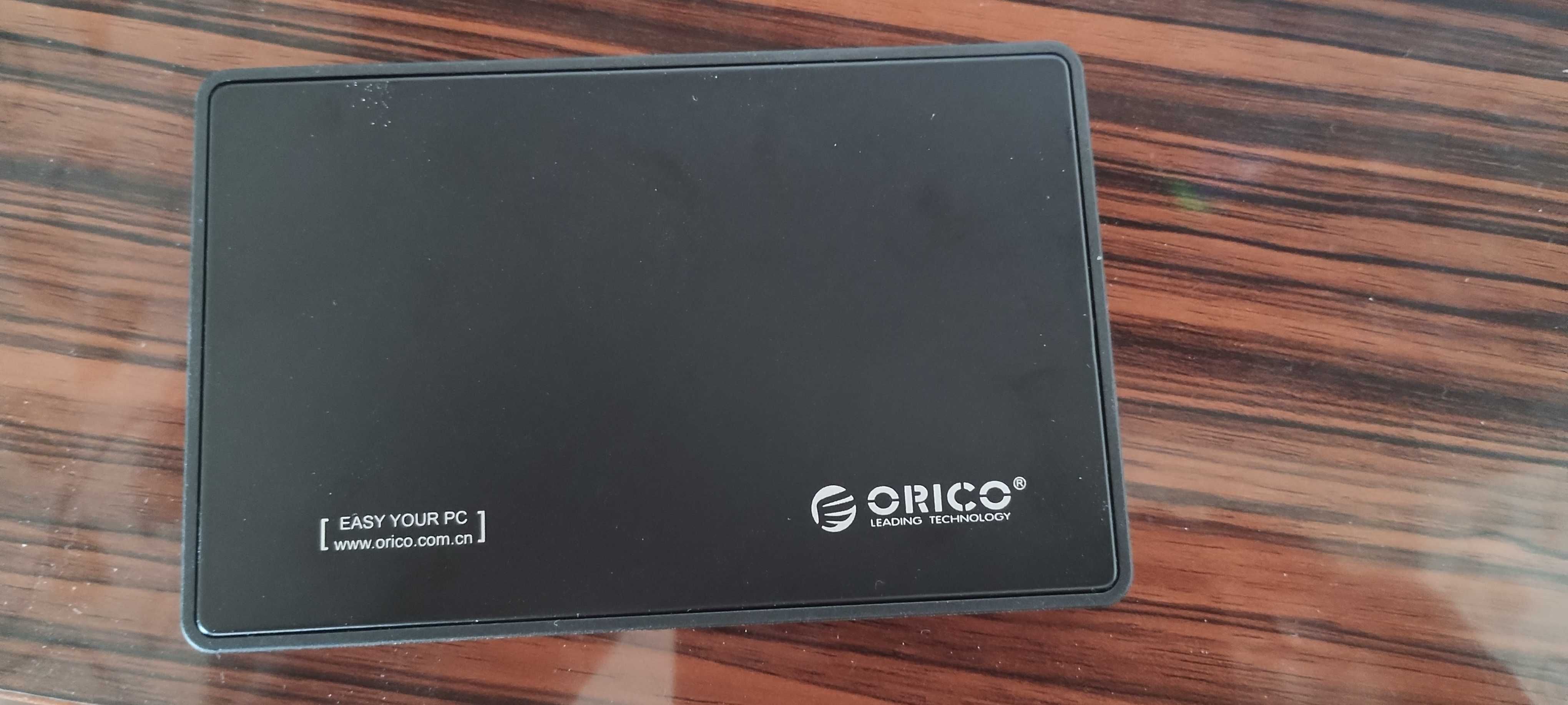 Външен HDD Orico 2588US за HDD/SSD 2.5'', SATA/USB 2.0, Черен