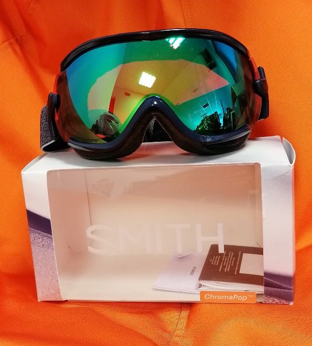 Нови дамски очила-маска за ски/сноуборд Smith Virtue,CHROMAPOP,огледал