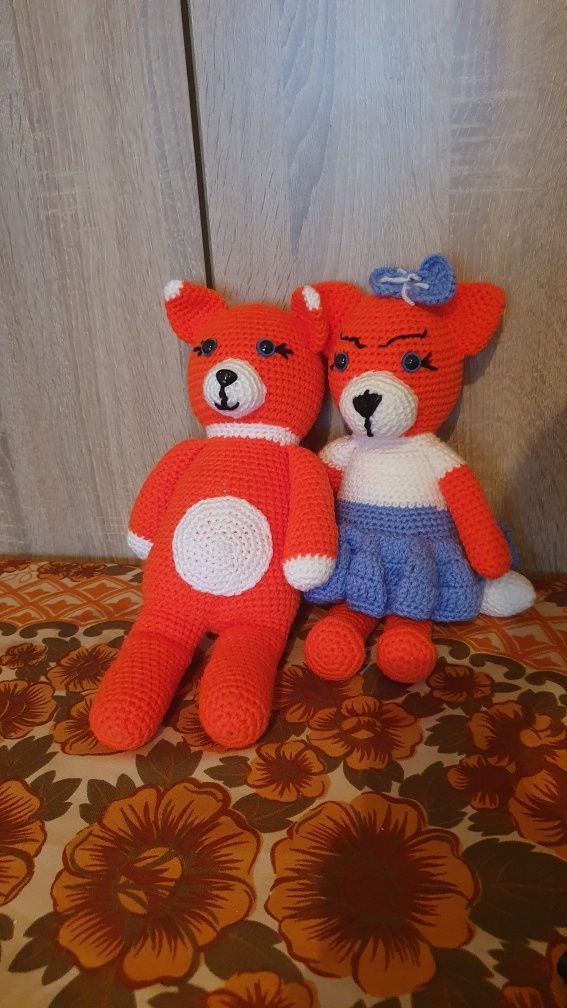 Детски играчки ръчно плетени