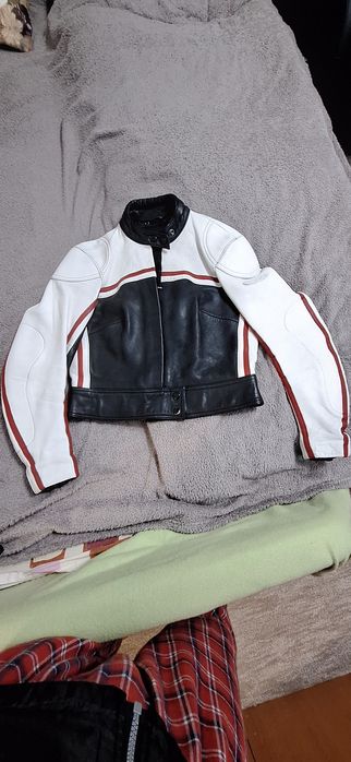 Geaca piele moto fete