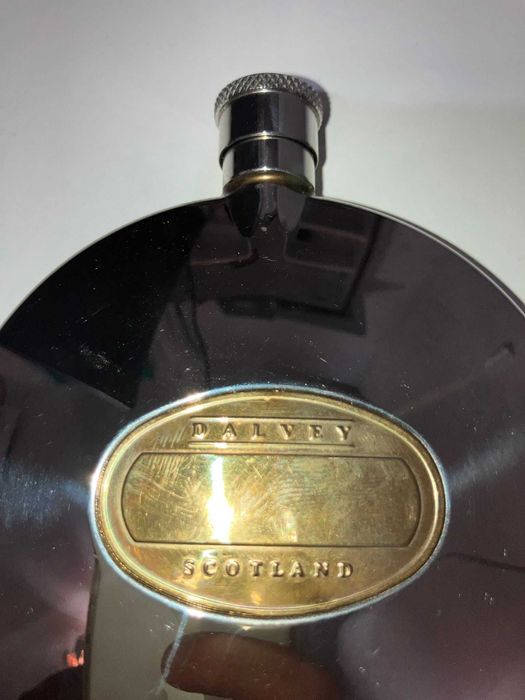 Sticlă hip flask Dalvey Scotland, model premium, folosita