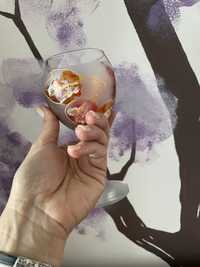 Чаши за вино ръчно нарисувани