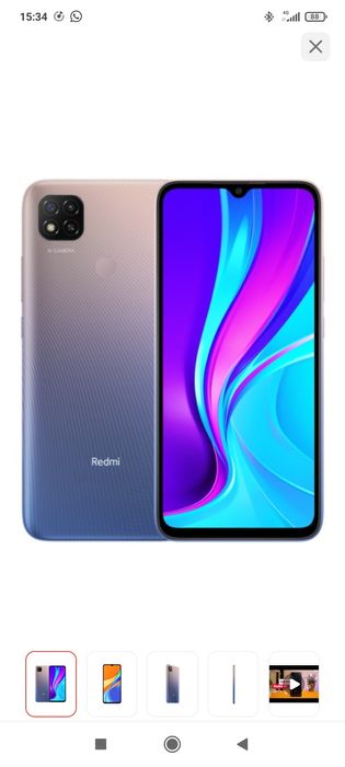 Redmi9c телефон в хорошем состоянии