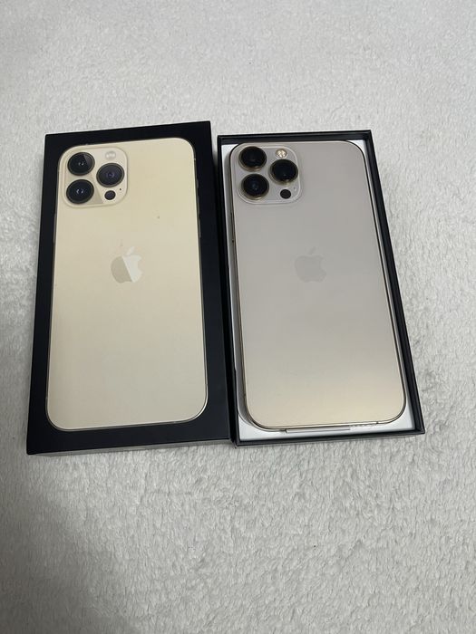 Vand iPhone 13 Pro Max Gold 256GB Neverlock schimb 12 Pro max 14 Pro