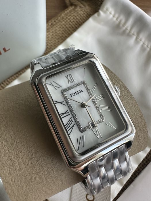 Ceas Fossil de dama Colectia Raquel ES5306 silver absolut nou