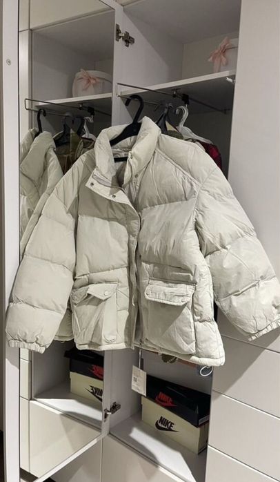 Пуховик оверсайз