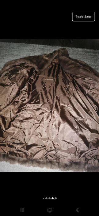 Haină de blană artificială