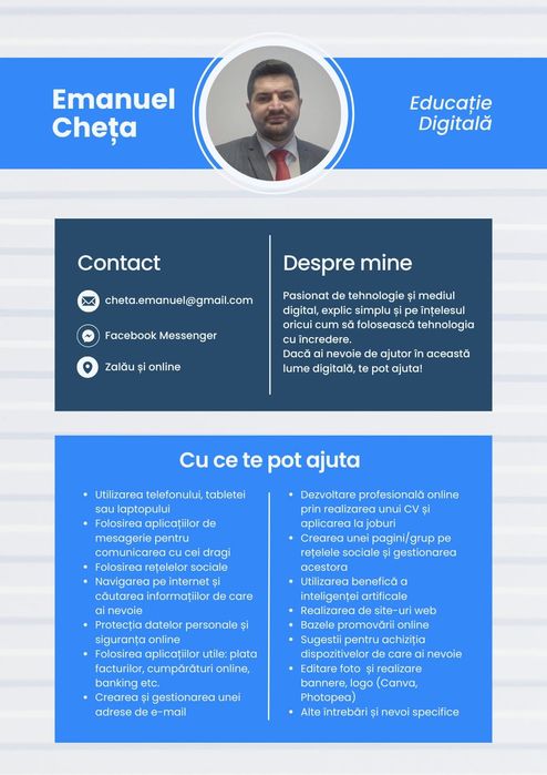 Meditații și cursuri pentru dezvoltarea competențelor digitale